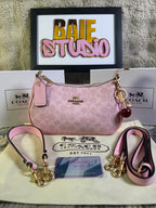 Coach Teri Shoulder Bag In Signature Canvas