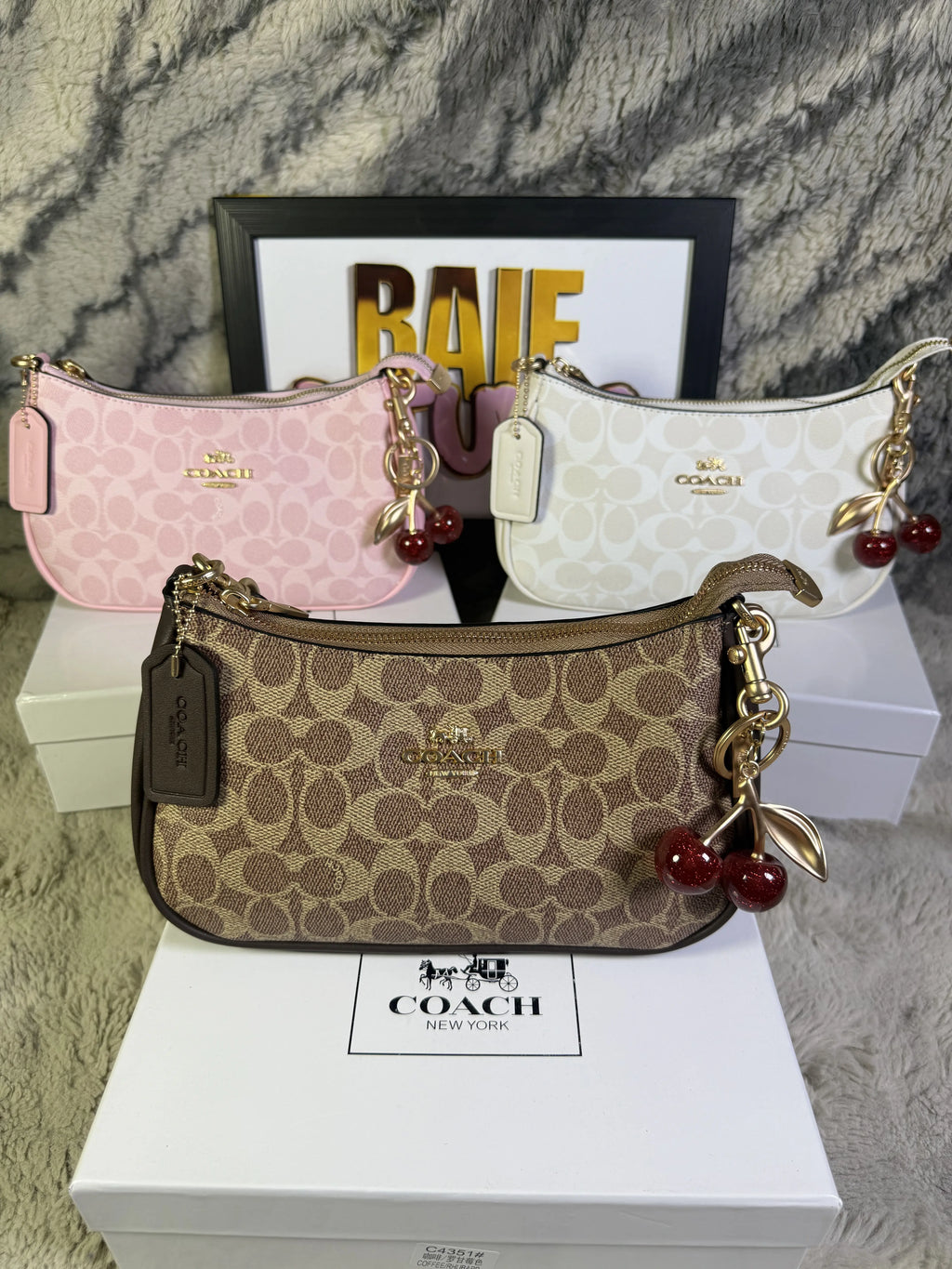 Coach Teri Shoulder Bag In Signature Canvas