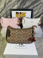 Coach Teri Shoulder Bag In Signature Canvas